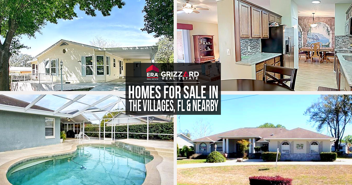 Two Spotlight Homes for Sale in The Villages, FL & nearby Summerfield